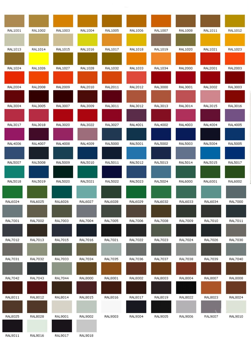 colors